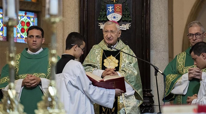 Bispo Emérito Dom Filippo Santoro retorna à Catedral para presidir a Santa Missa das 11h